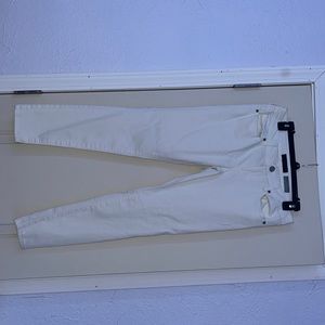 Aeropostale ankle jeggings, size 6, white